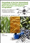 Proceedings of the first international conference on robotics and associated high-technologies and equipment for agriculture Proceedings of the first international conference on robotics and associated high-technologies and equipment for agriculture